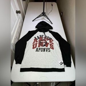 Black and White Men's Hoodie